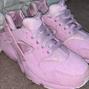 Light Purple Corduroy Nike Sneakers